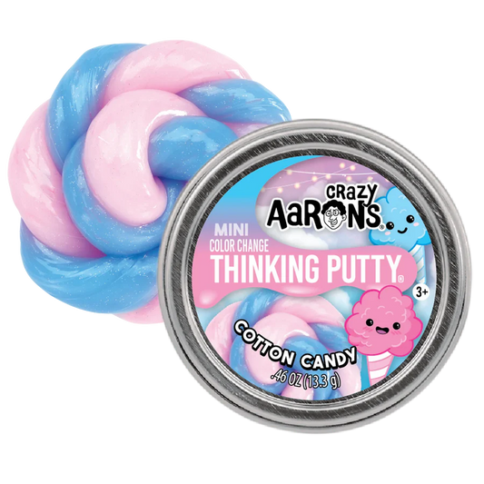 Crazy Aaron's Thinking Putty Mini Tin - Cotton Candy
