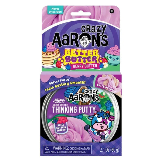 Crazy Aaron's Thinking Putty 3.5" - Better Butter Berry Butter