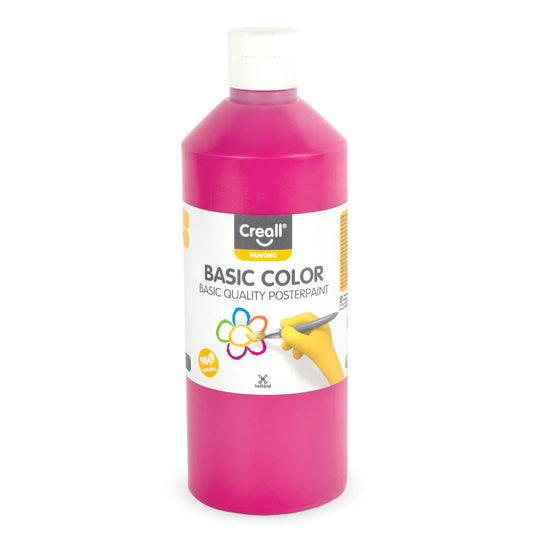 Creall Basic Colour Poster Paint - Magenta (500ml)