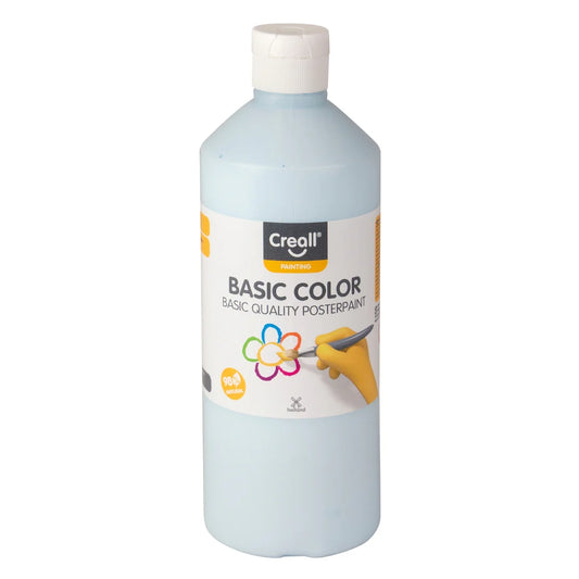 Creall Basic Colour Poster Paint - Pastel Blue (500ml)