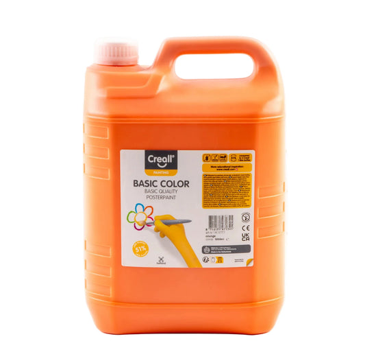 Creall 5 Litre Basic Colour - Orange