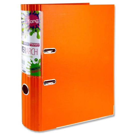 A4 PP Lever Arch File Curved Spine - Tang