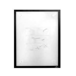 Durable Duraframe Wallpaper Info Frame A3 Black 4844
