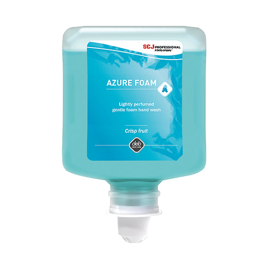 Deb Refresh Azure Foam Wash 1 Litre Cartridge (Pack of 6) AZU1L