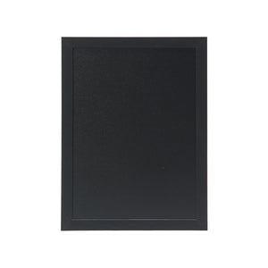 Securit Woody Chalkboard with White Chalk Marker and Mounting Kit 300xx10x400mm Black WBW-BL-30-40