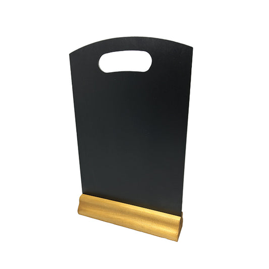 Deflecto A4 Countertop Chalkboard Information Display 210x55x335mm CTCBA4