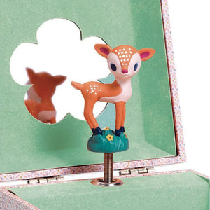 Djeco Musical Box Wood fawn