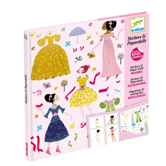 Djeco Paper dolls - Dresses through the seasons
