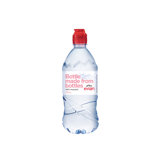 Evian Natural Mineral Water 75cl Bottle (Pack of 12) 60735