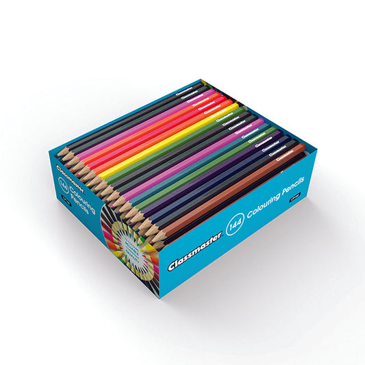 Classmaster Colouring Pencils Assorted (Pack of 144) CP144