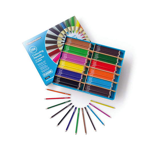 Classmaster Colouring Pencils Assorted (Pack of 288) CP288