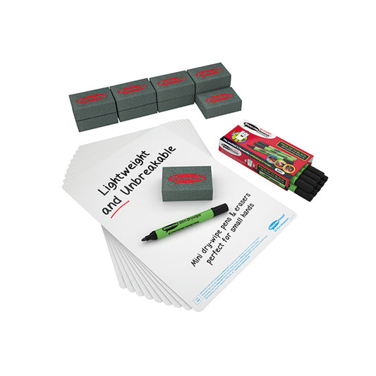 Show-me Plain Drywipe Boards A4 (Pack of 10) SMB10A