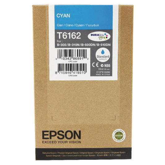 Epson T6162 Ink Cartridge SC DURABrite Ultra Cyan C13T616200