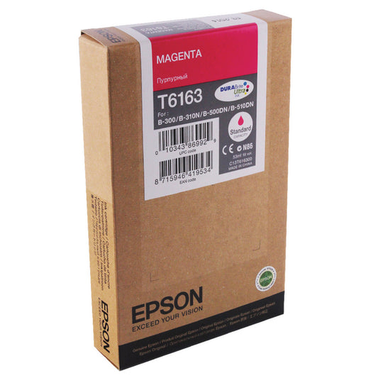Epson T6163 Ink Cartridge SC DURABrite Ultra Magenta C13T616300