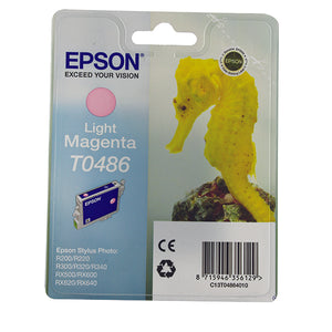 Epson T0486 Ink Cartridge Seahorse Light Magenta C13T04864010