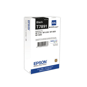 Epson T7891 Ink Cartridge DURABrite Ultra XXL Black C13T789140