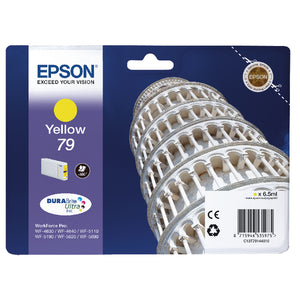Epson 79 Ink Cartridge DURABrite Ultra Tower of Pisa Yellow C13T79144010