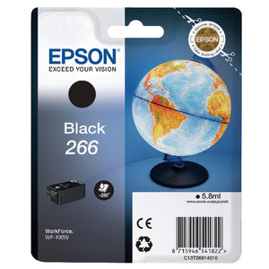Epson 266 Ink Cartridge Globe Black C13T26614010