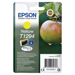 Epson T1294 Ink Cartridge DURABrite Ultra High Yield Apple Yellow C13T12944012