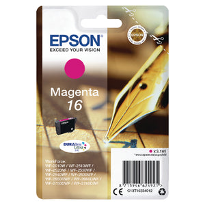 Epson 16 Ink Cartridge DURABrite Ultra Pen/Crossword Magenta C13T16234012
