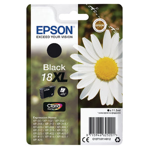 Epson 18XL Home Ink Cartridge Claria High Yield Daisy Black C13T18114012