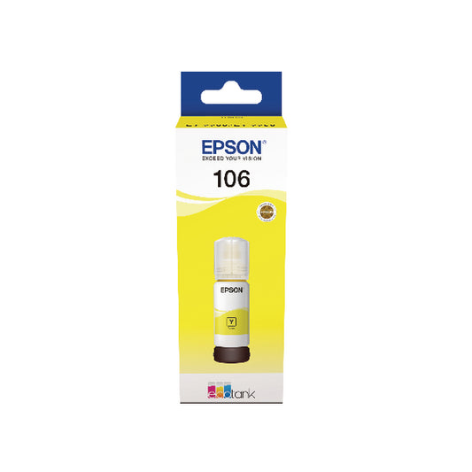 Epson 106 Ink Bottle EcoTank Yellow C13T00R440