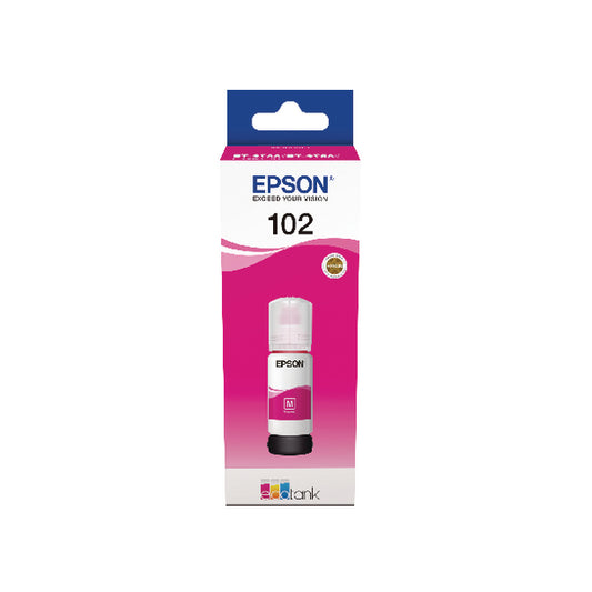 Epson 102 Ink Bottle Ecotank Magenta C13T03R340