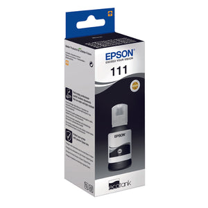 Epson 111 Ink Bottle EcoTank Pigment Black C13T03M140