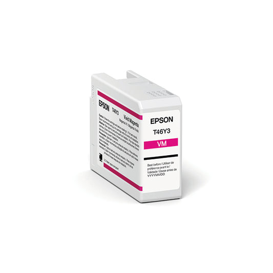 Epson T47A3 Ink Cartridge UltraChrome Pro 10 50ml Vivid Magenta C13T47A300