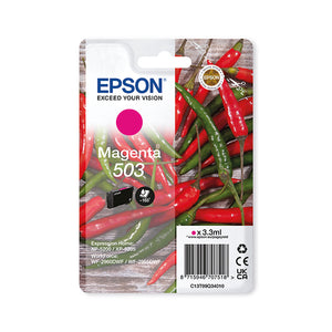 Epson 503 Ink Cartridge Chilli Magenta C13T09Q34010