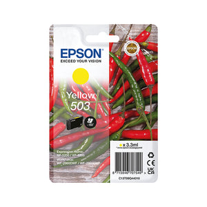 Epson 503 Ink Cartridge Chilli Yellow C13T09Q44010