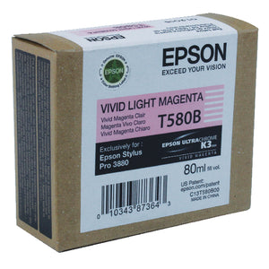 Epson T580B Ink Cartridge Vivid Light Magenta C13T580B00
