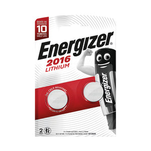 Energizer 2016/CR2016 Lithium Speciality Batteries (Pack of 2) 626986