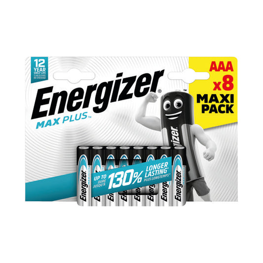 Energizer Max Plus AAA Battery (Pack of 8 ) E303321300