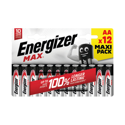 Energizer Max AA Battery (Pack of 12) E303324900