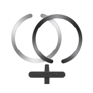 ESR HaloLock Universal Ring Silver/Black (Pack of 2) 2Z515