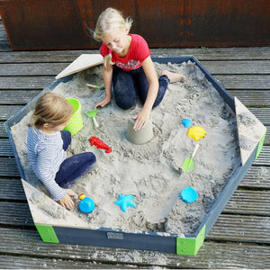 EXIT Aksent Hexagonal Sandpit - 160 x 140cm