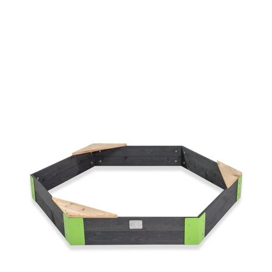 EXIT Aksent Hexagonal Sandpit - 160 x 140cm