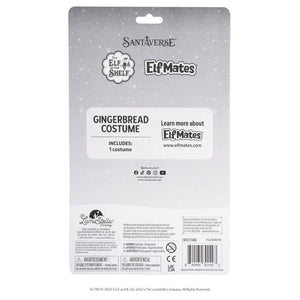 Elf Mates Costume - Gingerbread Man back of packaging