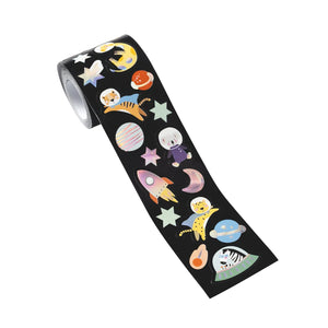 Sticker Roll 4m - Space Safari (320 Pieces)