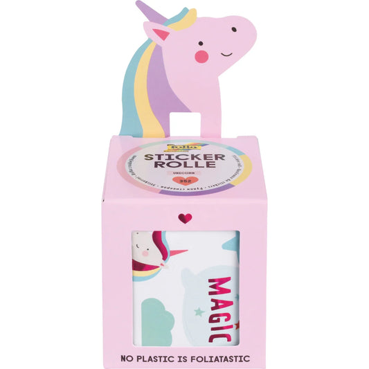 Sticker Roll 4m - Unicorn (352 Pieces)