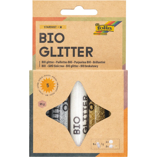 BIO Glitter Mix - Stardust (5 Tubes)