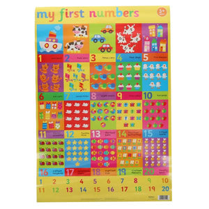3 Wallchart Posters - Early Learning