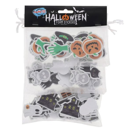 Halloween Foam Stickers - Assortment (Pack of 108)