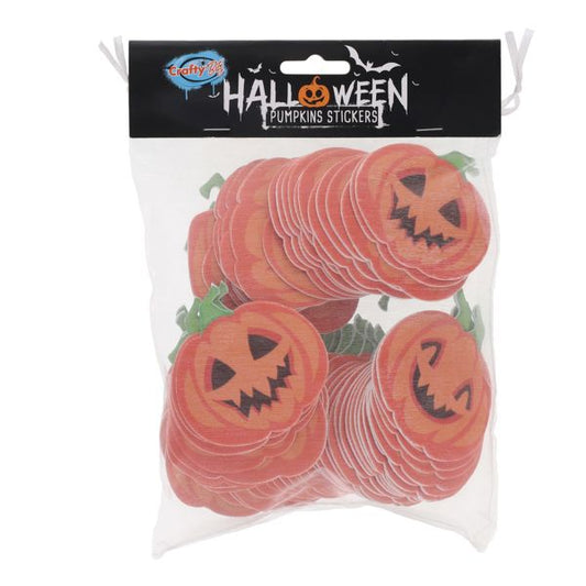 Halloween Foam Stickers - Pumpkins (Pack of 70)