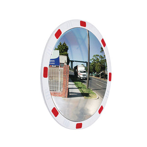 Premium Reflective Circular Traffic Mirror 600mm Diameter with Fixings TMRC60Z