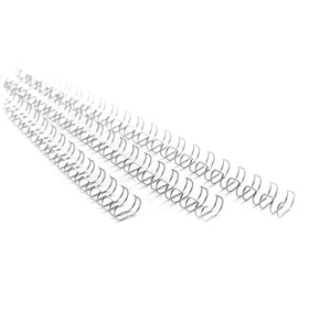 GBC 34-Loop 6mm A4 Binding Wires Silver (Pack of 100) RG810497