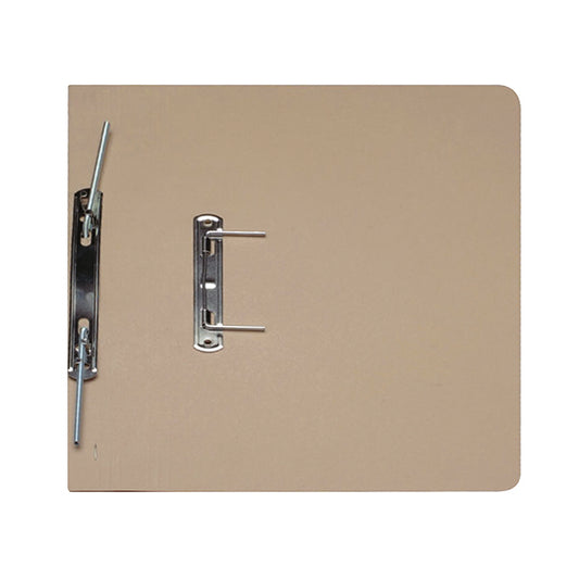Exacompta Guildhall Transfer Spiral File 315gsm Foolscap Buff (Pack of 50) 348-BUF