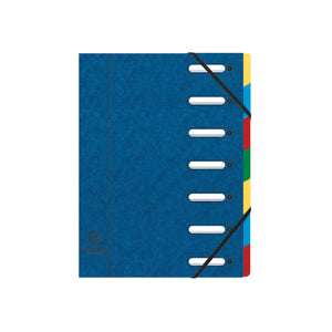 Exacompta Harmonika 7-Part File A4 Blue 55072E