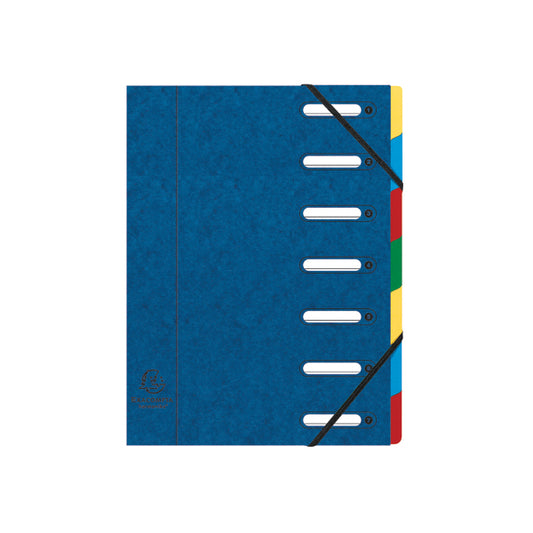 Exacompta Harmonika 7-Part File A4 Blue 55072E
